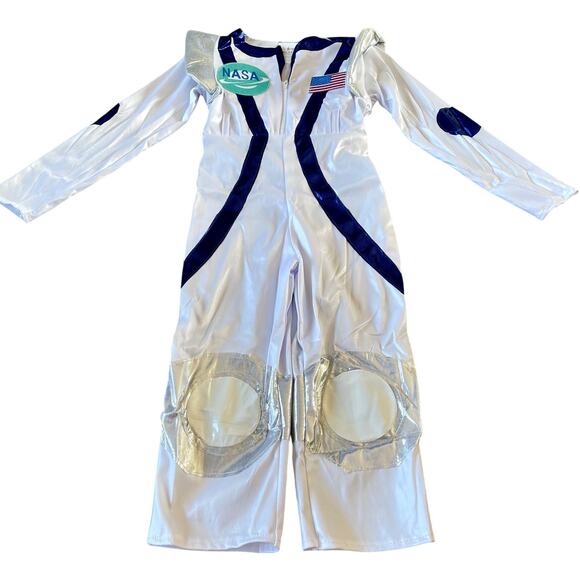 NEW Boo! Inc. Spunky Space Cadet Astronaut Kids Costume White - Size: 3-4 - Picture 6 of 15